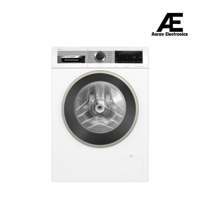 Bosch Series 8 9 kg 1400 RPM Fully Automatic Front Load Washing Machine with i-DOS – WGA244A0IN