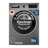 Bosch WGA254IRIN 10 Kg 5 Star Front Load Fully Automatic Washing Machine, AI ActiveWater Plus, Auto Dosing, 1400 RPM, In-built Heater