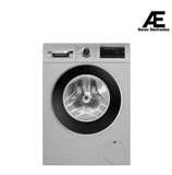 Bosch 12 Kg 5 Star Front Load Fully-Automatic Washing Machine, AI ActiveWater Plus, Steam Refresh Program for effortless ironing, Pre Soak & Pre Wash, Inbuilt Heater, Silver, WGA2740SIN