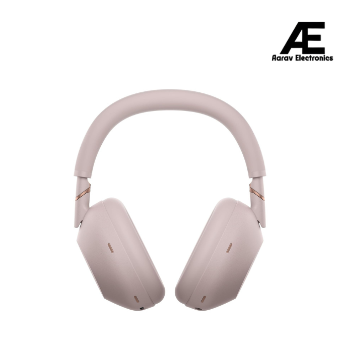 Sony WH-1000XM6 Wireless Noise Cancelling Headphones Sand Pink, QN3 Processor, 12 Mics, Adaptive NC Optimizer