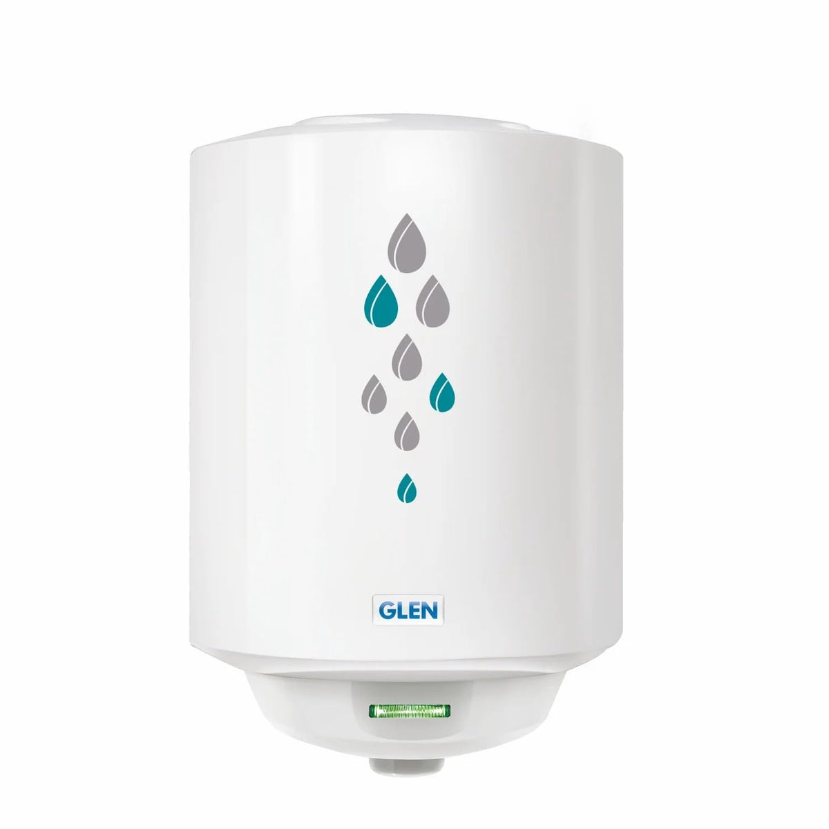 Glen Water Heater 35 Litre 2000W 8 Bar Pressure Glasslined Element and Tank, Temperature control (7056)WH-7056VWH35LN