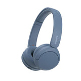 Sony WH-CH520 Wireless Bluetooth Headphones On Ear with Mic, Up to 50Hrs Battery, Quick Charge, DSEE Upscale, Multipoint Connectivity, Voice Assistant, Customized EQ-Blue (Open Box / Without Box)