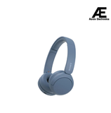 Sony WH-CH520 Wireless Bluetooth Headphones On Ear with Mic, Up to 50Hrs Battery, Quick Charge, DSEE Upscale, Multipoint Connectivity, Voice Assistant, Customized EQ-Blue
