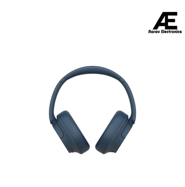 Sony WH-CH720N Active Noise Cancellation Wireless Bluetooth Over Ear Headphones with Mic, Adaptive Sound Control, Quick Charge, Up to 35Hrs Battery, Customized EQ- Blue