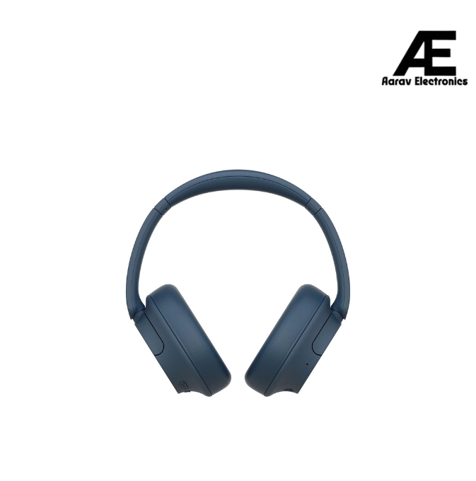 Sony WH-CH720N Active Noise Cancellation Wireless Bluetooth Over Ear Headphones with Mic, Adaptive Sound Control, Quick Charge, Up to 35Hrs Battery, Customized EQ- Blue (Open Box / Without Box)