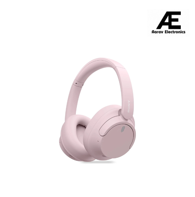 Sony WH-CH720N Noise Cancellation Wireless Bluetooth Over Ear Headphones with Mic, Up to 35Hrs Battery- Pink