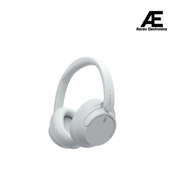 Sony WH-CH720N, Wireless Over-Ear Active Noise Cancellation Headphones with Mic, up to 50 Hours Playtime, Multi-Point Connection, App Support, AUX &amp; Voice Assistant Support for Mobile Phones (White)