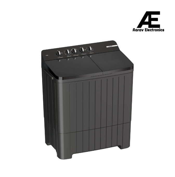 Bosch Series 4 11 kg Semi-Automatic Top Load Washing Machine 1300 RPM Dark Grey - WJG11CD0IN