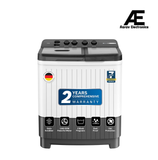 Bosch 7.5 kg 5 Star Semi-Automatic Top Loading Washing Machine (2024 Model, WJZ751W0IN, 3 Wash Programs, Anti-Rust Body, 1300 RPM Spin Speed, White, 2 Years Comprehensive Warranty)
