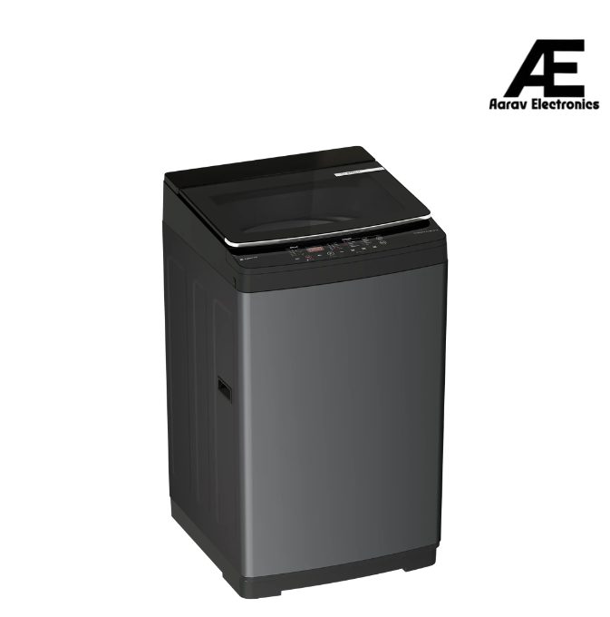Bosch WOE80EV0IN Fully Automatic Top Load Washing Machine, EcoSilence Drive, Anti-Vibration Design, 8 kg Capacity, Multiple Wash Programs, Inbuilt Heater, ActiveWater Plus & Child Lock (Silver/White)