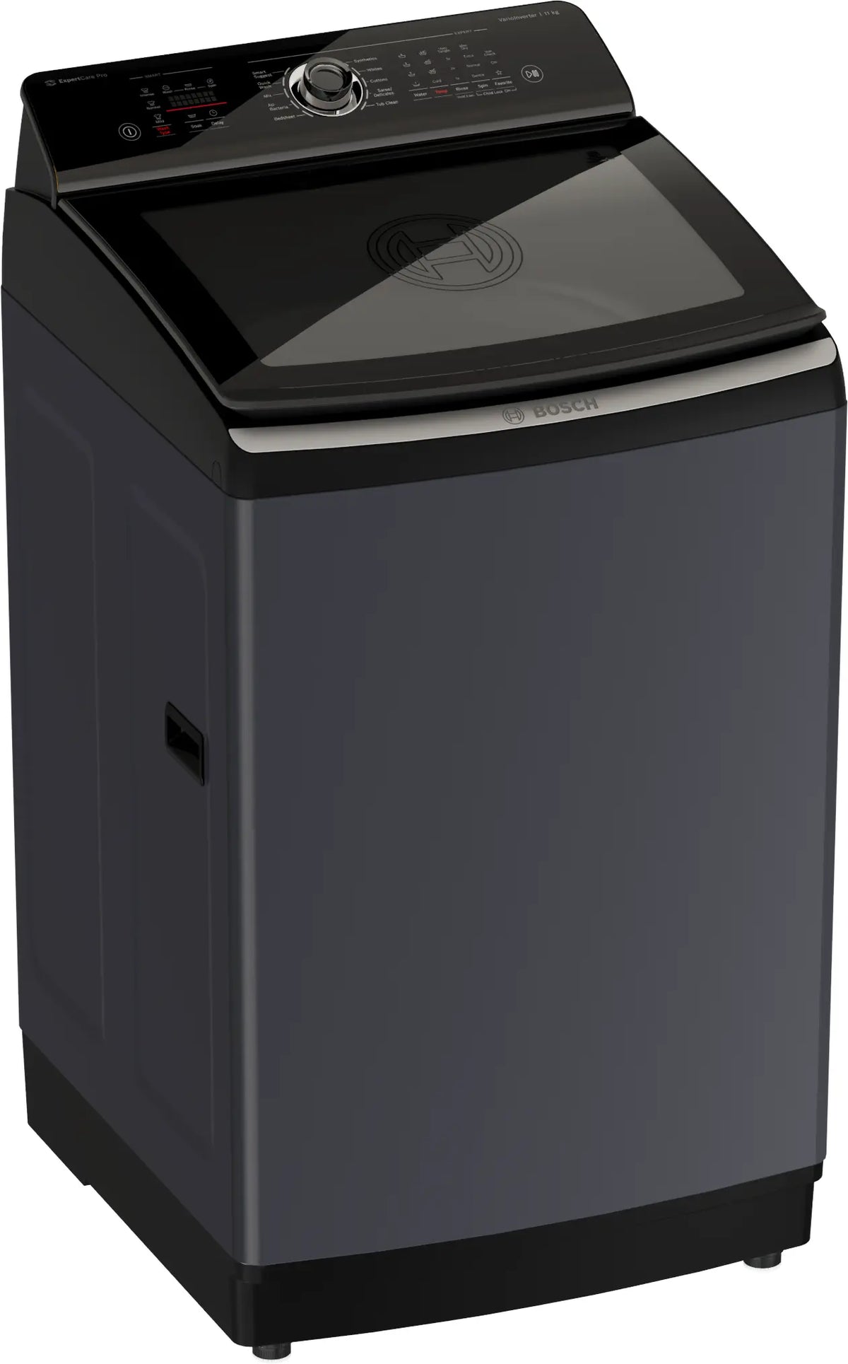 Bosch WOI115B0IN Fully Automatic Front Load Washing Machine, EcoSilence Drive, Anti-Vibration Design, Multiple Wash Programs, Inbuilt Heater & Child Lock (Silver/Black)