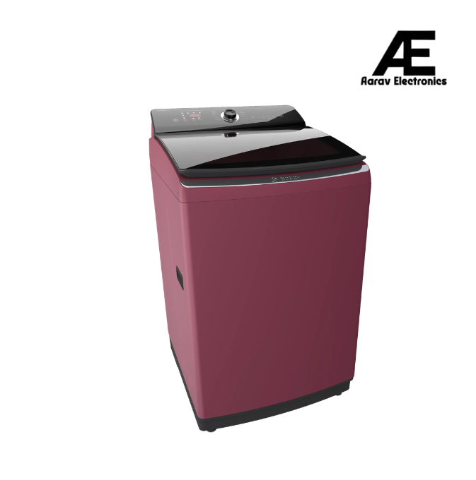 Bosch Series 4 8 kg Fully Automatic Top Load Washing Machine (WOI804M0IN, Maroon)
