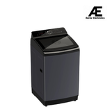 Bosch WOI855B7IN Fully Automatic Top Load Washing Machine 8.5 Kg, EcoSilence Drive, Anti-Vibration Design, Multiple Wash Programs, Inbuilt Heater, SpeedPerfect & Child Lock (Silver/Black)