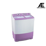 Godrej Edge 8 Kg 5 star Semi-Automatic Top Loading Washing Machine Appliance (WS EDGE 80 5.0 TB3 M LVDR, Lavender, Toughened Glass Lids)