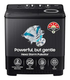 Samsung 11.5 Kg Semi-Automatic Top Load Washing Machine Appliance (WT11A4260GD/TL,Dark Gray)