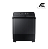 Samsung 8 KG 5 Star Semi-Automatic Top Load Washing Machine Appliance (WT80B3560GB/TL,DARK GRAY)