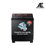 Samsung 9 Kg 5 Star Semi-Automatic Top Load Washing Machine Appliance (WT90B3560RB/TL,DARK GRAY)
