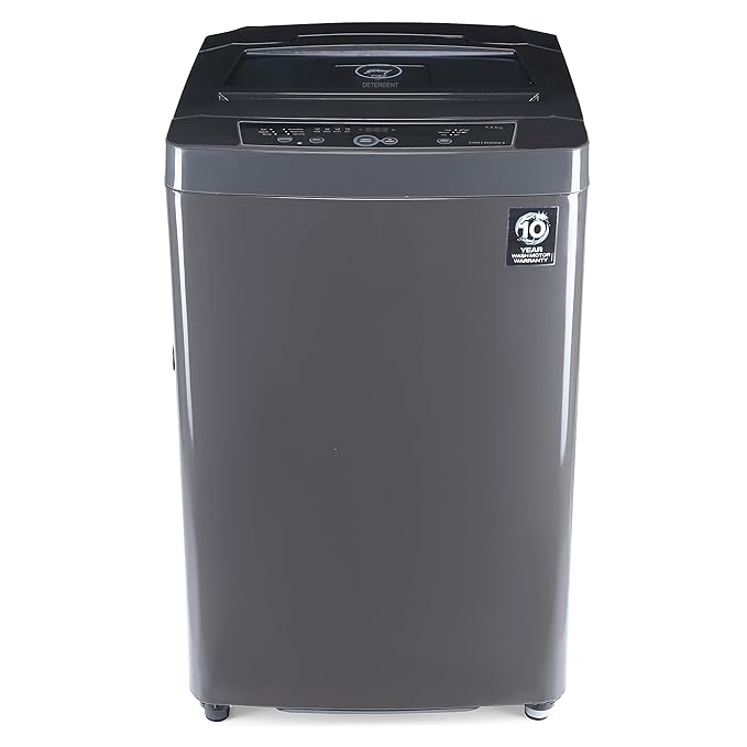 Godrej 7.5 Kg 5 Star Fully-Automatic Top Loading Washing Machine with Aquajet Pulsator (WTEON ADR 75 5.0 PFDTN ROGR, Royal Grey)