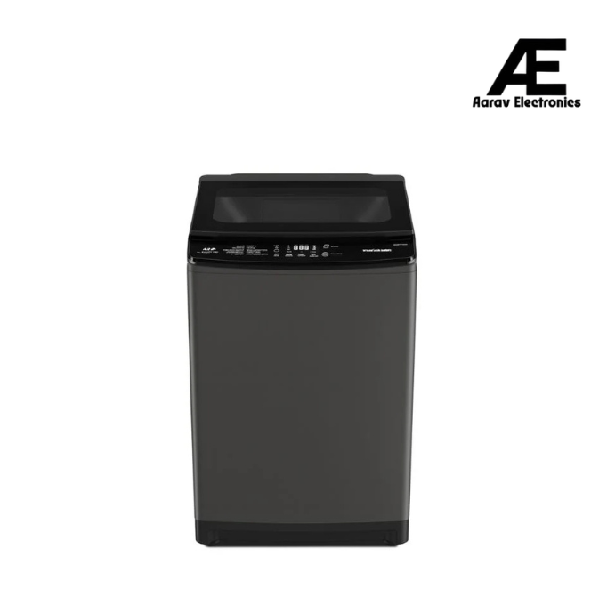 Voltas Beko WTL8006UAA/SPC0OD 8 Kg 5 Star Fully Automatic Top Load Washing Machine (Grey) | ProSmart Inverter Motor | AquaWave Drum