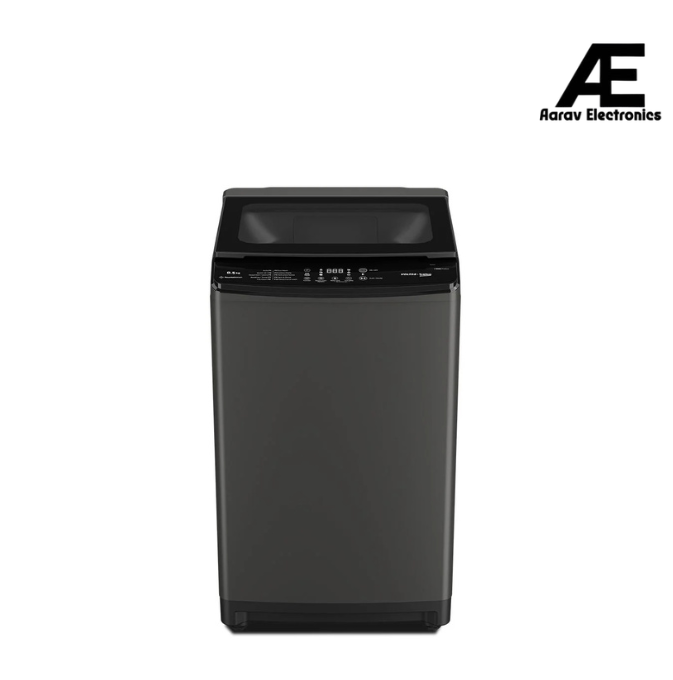 Voltas beko 8.5 Kg, 5-Star, Fully Automatic Top Load Washing Machine (WTL8507VAA/SPC0OD, Grey)