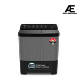 Voltas Beko, A Tata Product 10 Kg 5 Star Semi-Automatic Washing Machine (2025 Model, WTT100UPA/BKSSDG5GTDA, Black)