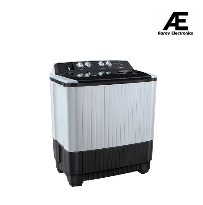 Voltas Beko 12 Kg Top Load Semi Automatic Washing Machine (Gray) Wtt120Agrt/Hb