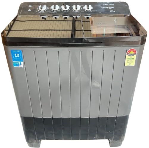 oltas Beko, A Tata Product 14 Kg 5 Star Semi-Automatic Top Load Washing Machine (WTT140UPA/BKSSDG5GTDA, Grey, Special pulsator and Double waterfall Technology)