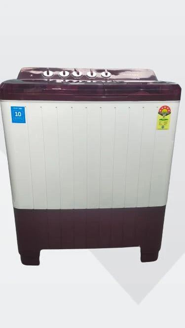 Voltas Beko by A Tata Product 14 kg Semi Automatic Top Load Washing Machine Wine Red, White (WTT140UPA/BRSS)