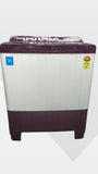Voltas Beko by A Tata Product 14 kg Semi Automatic Top Load Washing Machine Wine Red, White (WTT140UPA/BRSS)