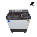 Voltas Beko, A Tata Product 14 Kg 5 Star Semi-Automatic Top Load Washing Machine (WTT140UPA/GRSSWH5PTDA, Grey, Special pulsator and Double waterfall Technology)