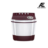 Voltas Beko A Tata Product 7 kg 5 Star 2024 Semi Automatic Top Load Washing Machine Burgundy(WTT70DLIM/UHAB)
