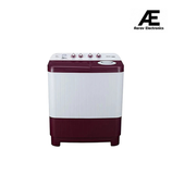 Voltas Beko 7.5 kg 5 Star Semi-Automatic Top Load Washing Machine (Special Pulsator Technology, WTT75DBRT, Burgundy)