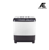 VOLTAS beko 7.5 kg 5 Star Semi Automatic Washing Machine with IPX4 Control Panel (WTT75DGRT, Grey)