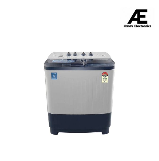 Voltas Beko 8.5 kg Semi-Automatic Top Loading Washing Machine, 2 Casette Filter (WTT85DBLT, Sky Blue)