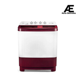 Voltas Beko 8.5 Kg Semi Automatic Top Load Washing Machine (WTT85DBRG, Red)