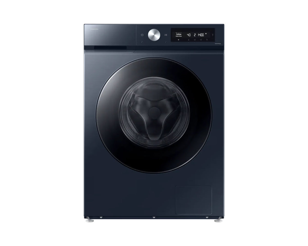 Samsung 12 kg, 5 Star, AI Control, Super Speed, Wi-Fi, Hygiene Steam with Inbuilt Heater, Digital Inverter, Fully-Automatic Front Load Washing Machine (WW12DB7B24GSTL, Navy)