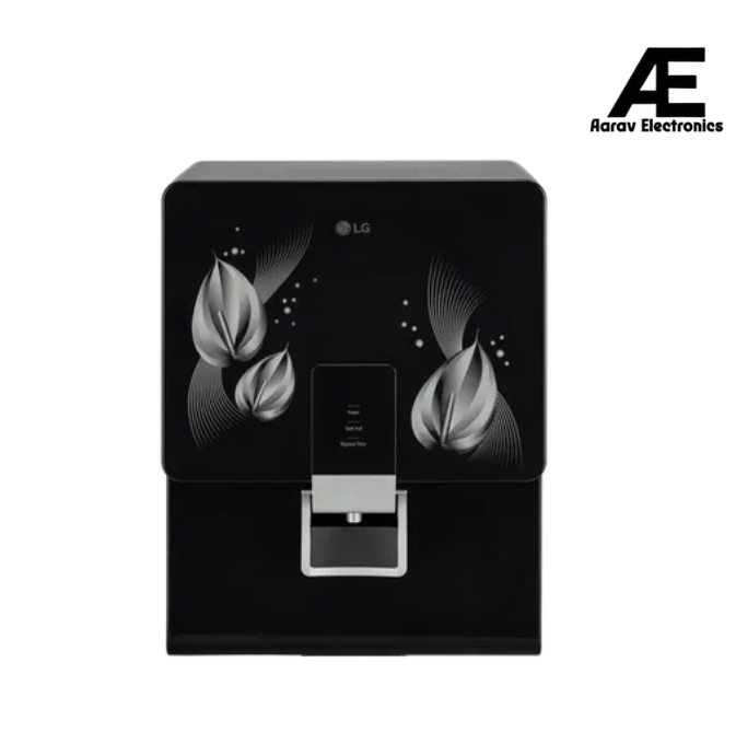 LG WW146RPLB 8L RO + MB Water Purifier with Multi Stage Filtration Process (Solid Black)