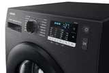 Samsung 8 kg, Hygiene Steam with Inbuilt Heater, Digital Inverter, Fully-Automatic Front Load Washing Machine (WW80TA046AB1TL, Black)