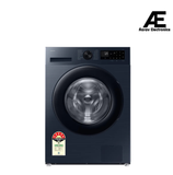 Samsung Smart Choice 9 kg, 5 Star, Ecobubble, Super Speed, Wi-Fi, Hygiene Steam with Inbuilt Heater, Digital Inverter, Fully-Automatic Front Load Washing Machine (WW90FG4U04ASTL, NAVY)
