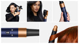 Dyson Airwrap I.D 308F Multi-Styler & Dryer (Prussian Blue/Rose Gold) | Bluetooth, No Heat Damage, 6 Attachments