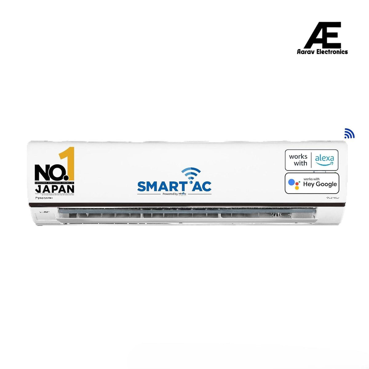 Panasonic 1 Ton 5 Star Wi-Fi Inverter Smart Split AC (Copper Condenser, 7 in 1 Convertible with True AI Mode, 4 Way Swing, nanoe-G Air Purification Technology, CS/CU-XU12AKYF, White)