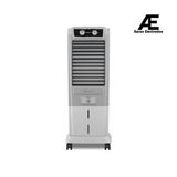 Havells Zurii-M 25L Tower Air Cooler for home | Powerful Air Delivery | Everlast Pump | Fully Collapsible Louvers | Bacteria Shield, High Density Honeycomb Pads | Heavy Duty (Light Grey/Grey)