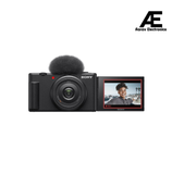 Sony Digital Camera ZV-1F for Content Creators with Ultra-Wide 20mm Prime Lens | Soft Skin Feature | Bokeh | Creative Look | Active Mode Stabilisation -Black