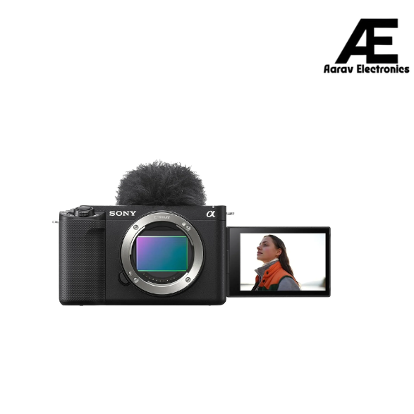 Sony Alpha ZV-E1L Full-Frame Interchangeable-Lens Mirrorless vlog Camera (with 28-60mm Zoom Lens)| Made for Creators | 12.1 MP | Artificial Intelligence Based Autofocus | 4K 120p Recording – Black