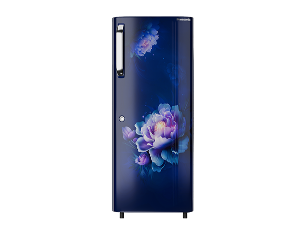 Panasonic 230 L Direct Cool Single Door 3 Star Refrigerator  (Becky Blue Floral, NR-A242CFAN)