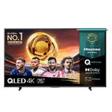 Hisense 75-Inch QLED 4K Smart TV (75Q6Q, 2025) – Vibrant Quantum Dot Color | Dolby Vision & Atmos, HDR10, Game Mode PLUS, VIDAA Smart OS, HDMI, Wi-Fi, Bluetooth