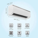 Daikin FTXF50UV16 1.5 Ton Inverter 5 Star (Cooling &amp; Heating) Split Air Conditioner