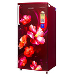 Lloyd Havells 188 L 1 Star Direct-Cool Single Door Refrigerator (2025 Model, GLDC201GIWT2JC,Floret WINE)