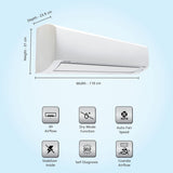 Daikin 2.2 Ton 3 Star Inverter Split AC with Power Chill, 3D Airflow & PM 2.5 Filter – FTKL71UV16T