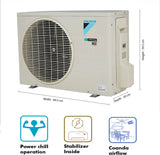 Daikin 1.5 Ton 5 Star Inverter Split AC (JTKJ50TV16U) (Open Box / Without Box)